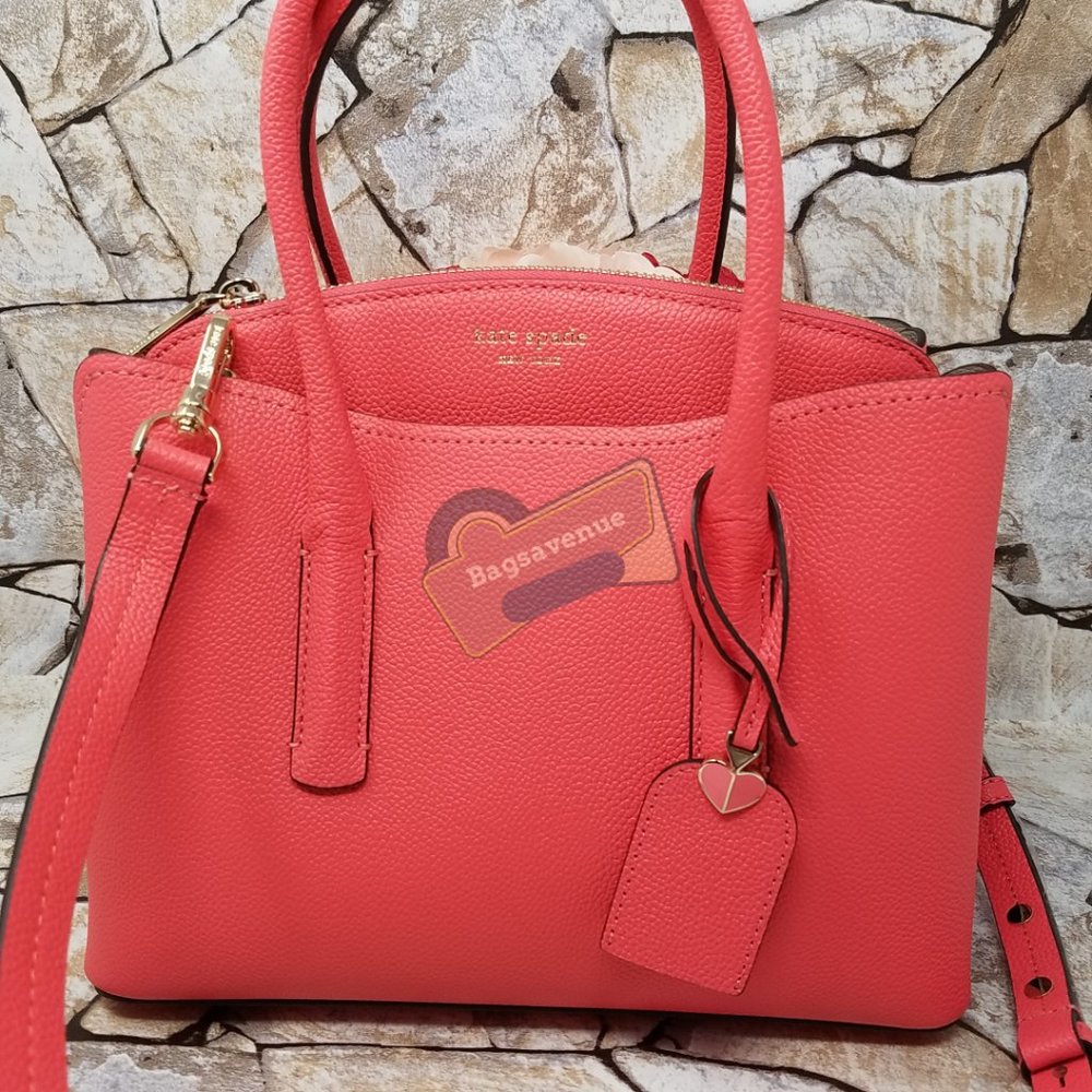 Peach Melba Margaux Medium Satchel Kate Spade